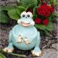 Preview: lustiger Kugelfrosch - Gartendekoration