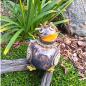 Preview: kleiner lustiger Vogel - Gartendekoration - frostfest
