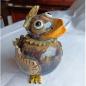 Preview: kleiner lustiger Vogel - Gartendekoration - frostfest