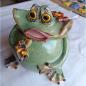 Preview: dicker runder Frosch - Gartendekoration