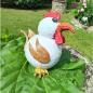 Preview: dicker Hahn - Gartendekoration - frostfest