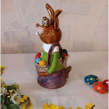 Osterhase - Osterdekoration - Pfostenhocker