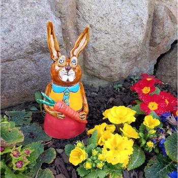 Osterhase - Osterdekoration - Pfostenhocker
