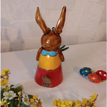 Osterhase - Osterdekoration - Pfostenhocker