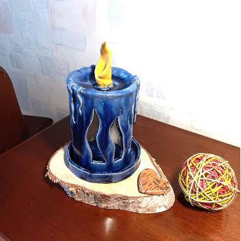 Preview: Windlicht - Kerze - Dekoration