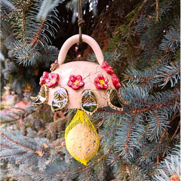 Futterhalter / Windspiel - Gartendekoration - frostfest