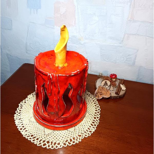 Windlicht - Kerze - Dekoration